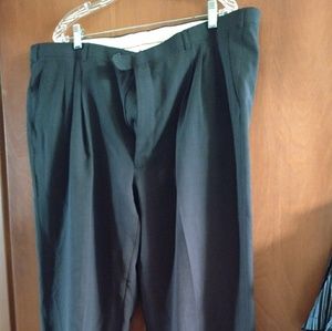 Mens sz. 42 long dress black slacks